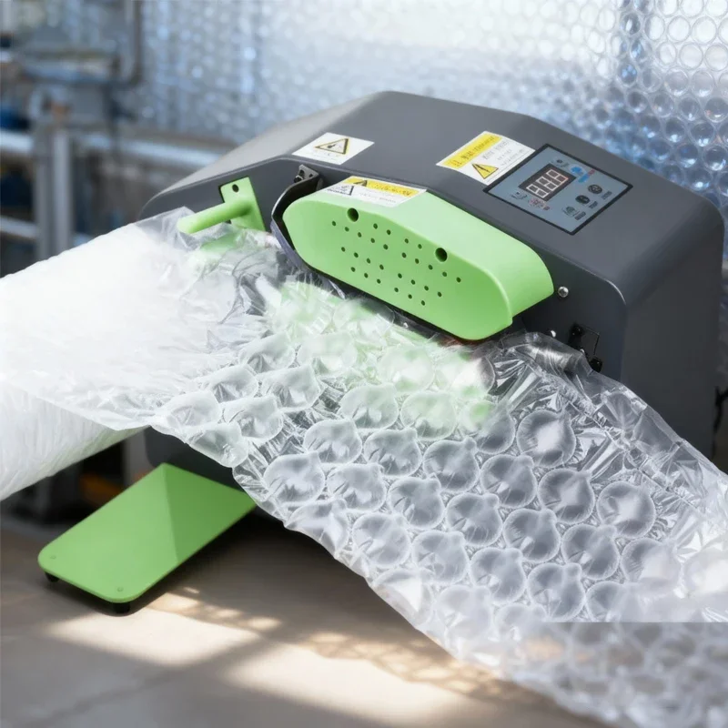 Air Cushion Machine Inflator Air Column Bag Automatic Filling Air Pillow Bag Bubble Bag Machine Bubble Film