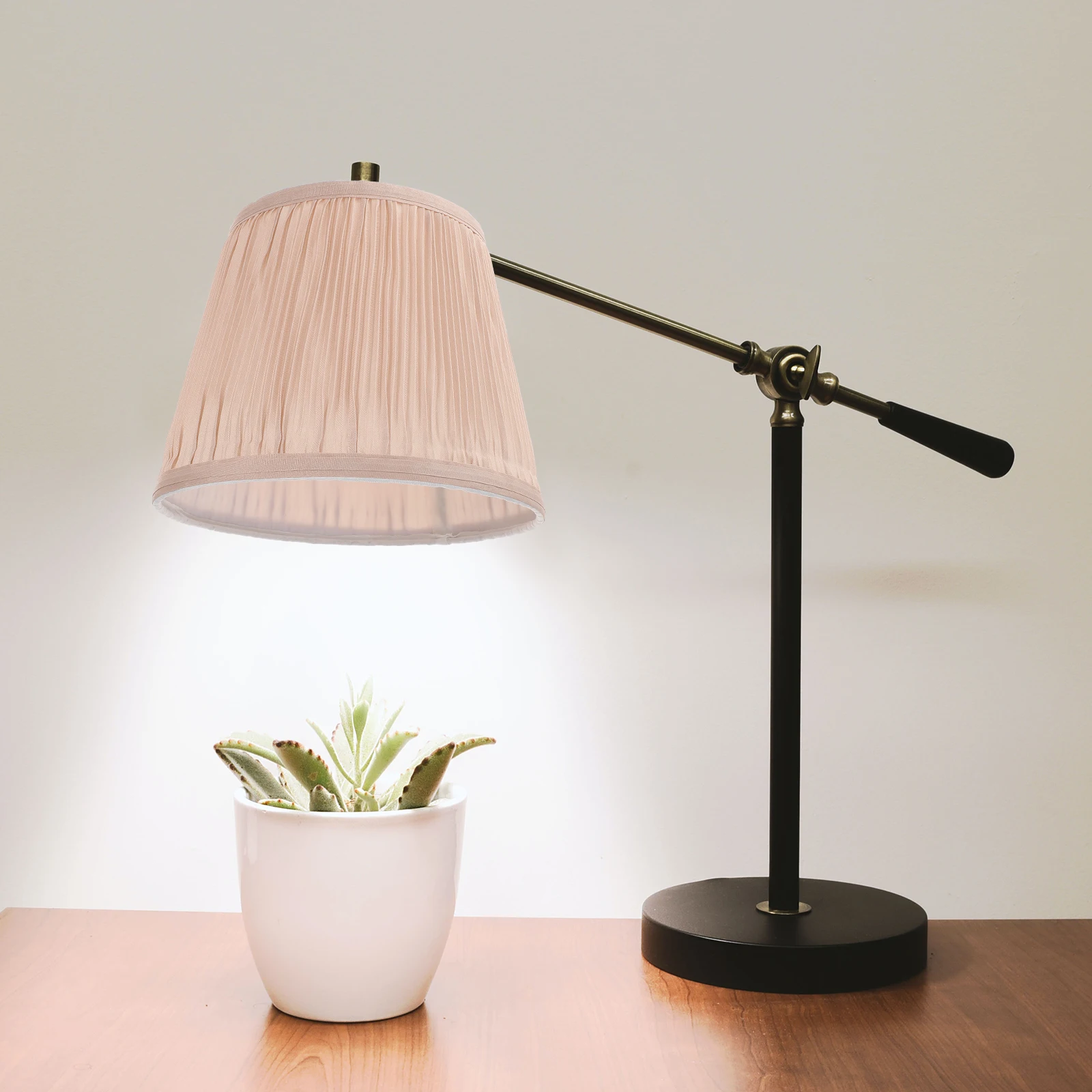 

Fabric Lampshade for Desk Bedside Table Lamp Shade Replacement Small Household Lampshades Soften Lights Protect Eyes