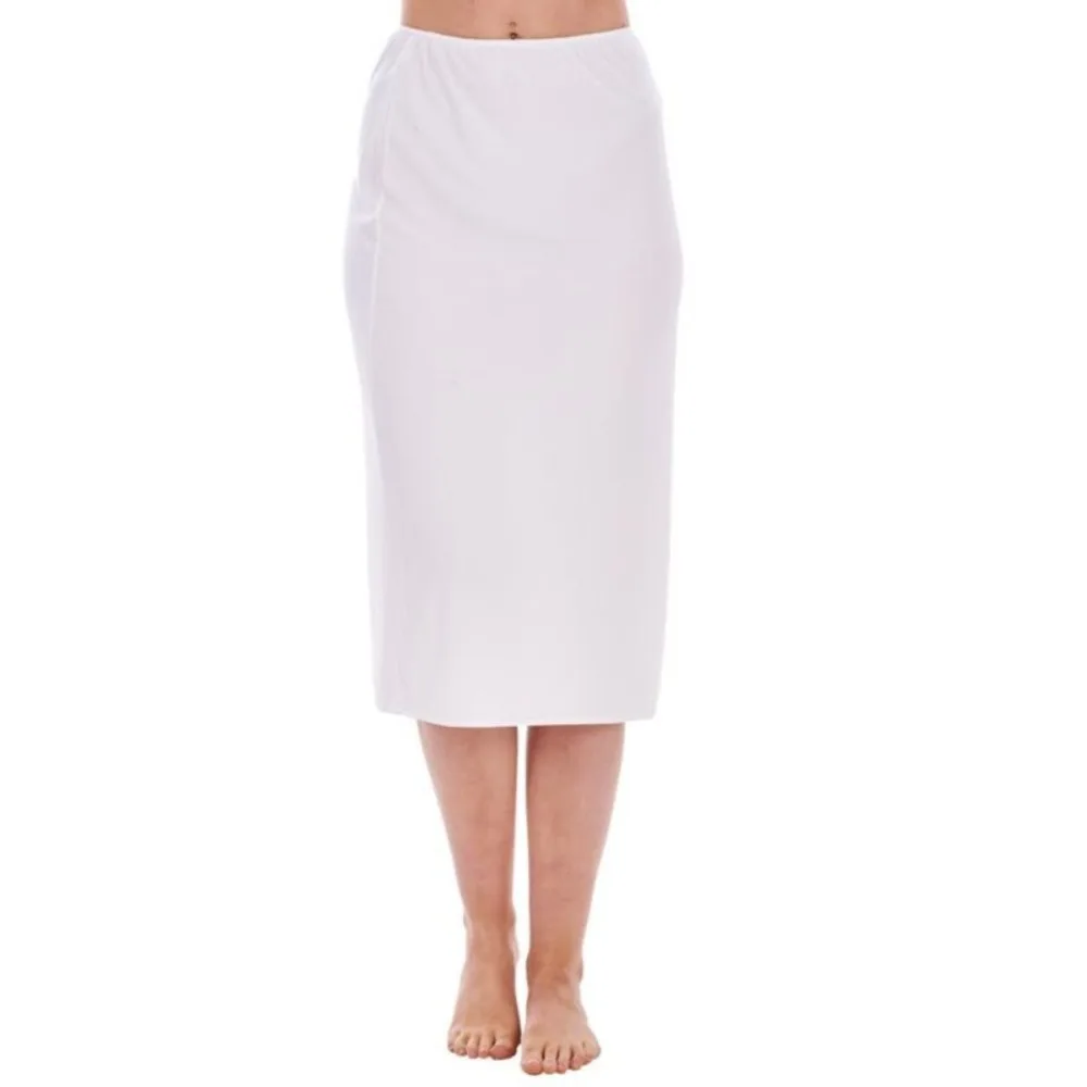 New Half Slips Under Dress Cooling Underskirts Lingerie Satin Skirt Summer