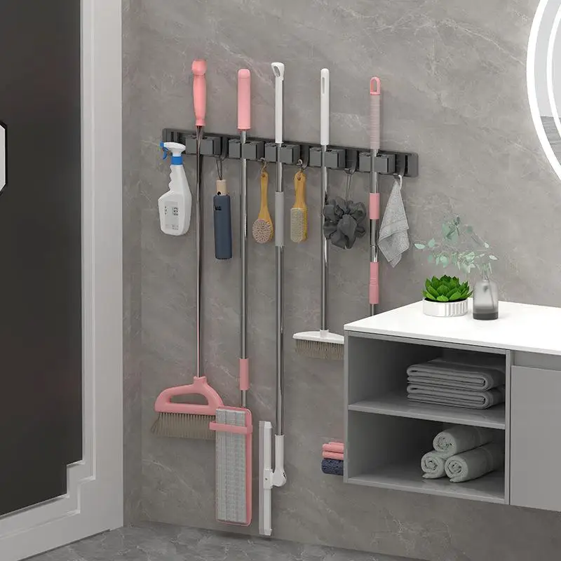 powerful-bathroom-wall-mounted-broom-holder-clip-strong-fixing-sweeper-storage-rack-modern-simple-style-household-organizer