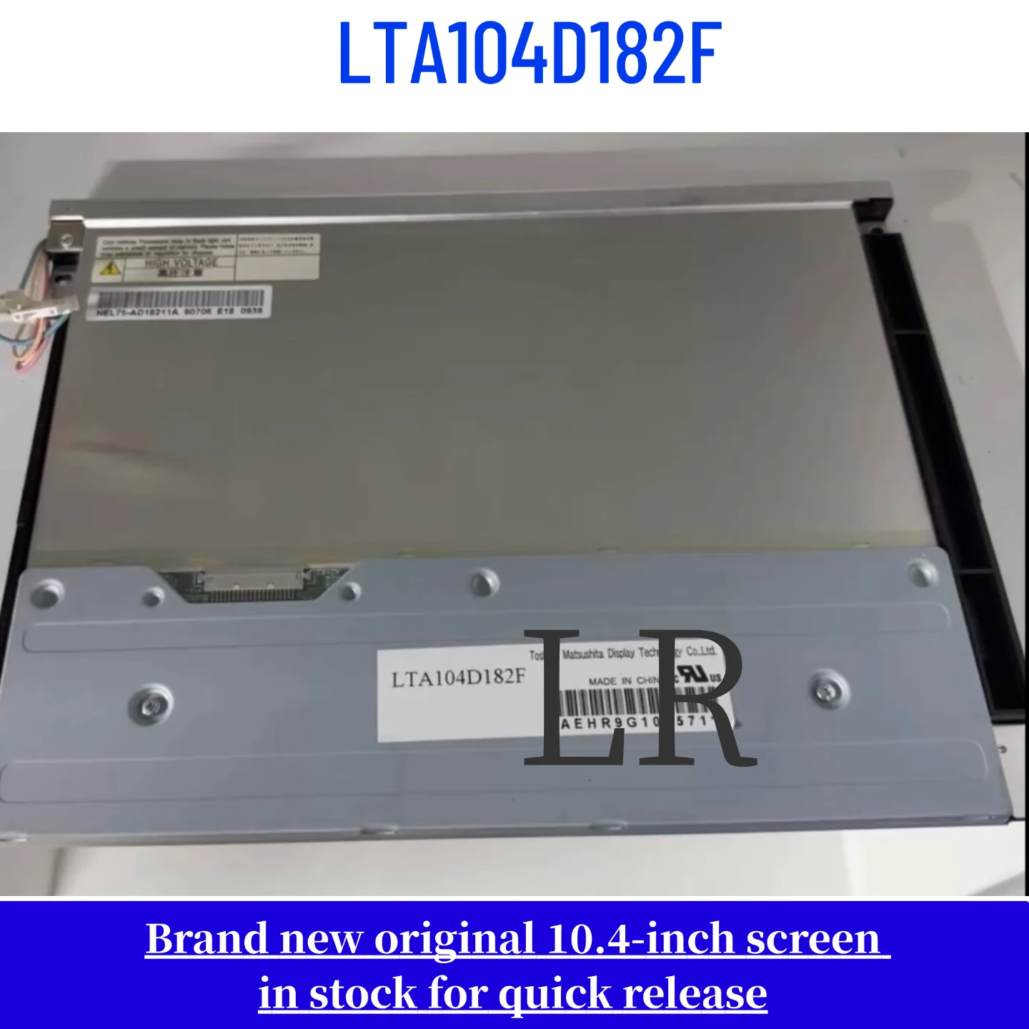 

Brand-new, genuine 10.4-inch LTA104D182F LCD screen