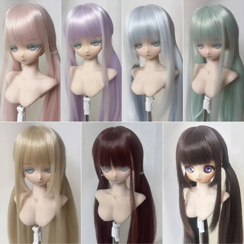 

BJD Doll Wigs High-temperature Long Hair For 1/3 1/4 MSD MDD TF DD Straight Hair Accessories(ship within 30day)