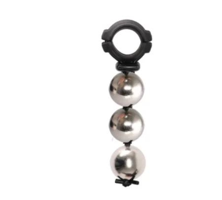 Male Drop Ball Heavy Weight Stretcher Silicone Penis Cock Ring Metal Hanger For Enlargement Extender Pull Eexercise Sex Toys Man