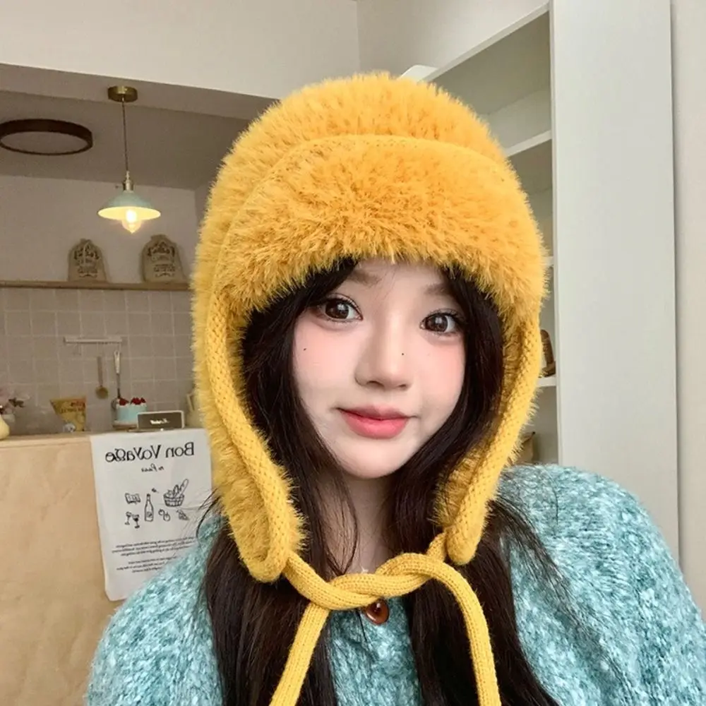 

Балаклава-ушанки, шапки для защиты ушей, уютная флисовая шапка Skullies, теплые вязаные шапки, зимние