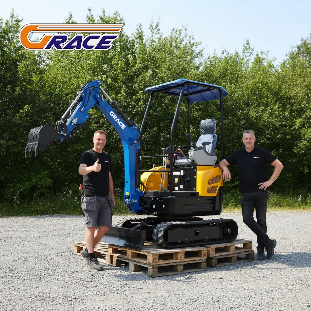 

3.5 Ton Small Excavator Kubota Engine EPA Approved Crawler Digger with Attachments