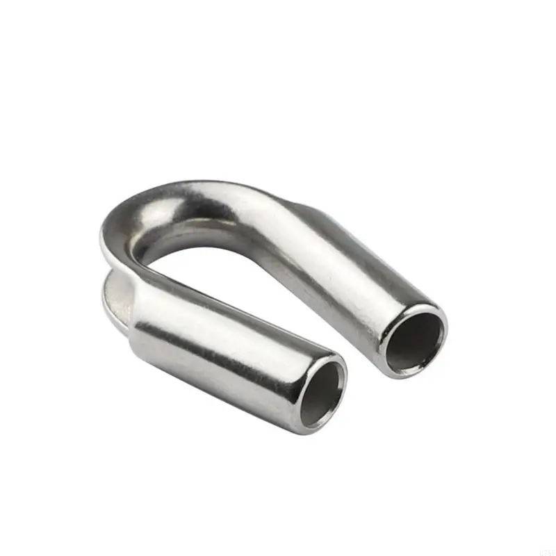 Fune metallica per anelli di protezione Elementi di fissaggio per sartiame Ditali per linea di ancoraggio Anelli in argento Morsetto per verricello Anello per filo