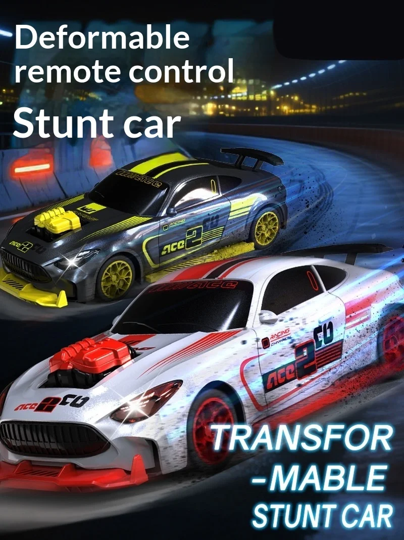 

New 3635 Transformation Series Remote Control Mini Racing Remote Control 2.4g Car Model Full Car Lighting Remote Control Toy
