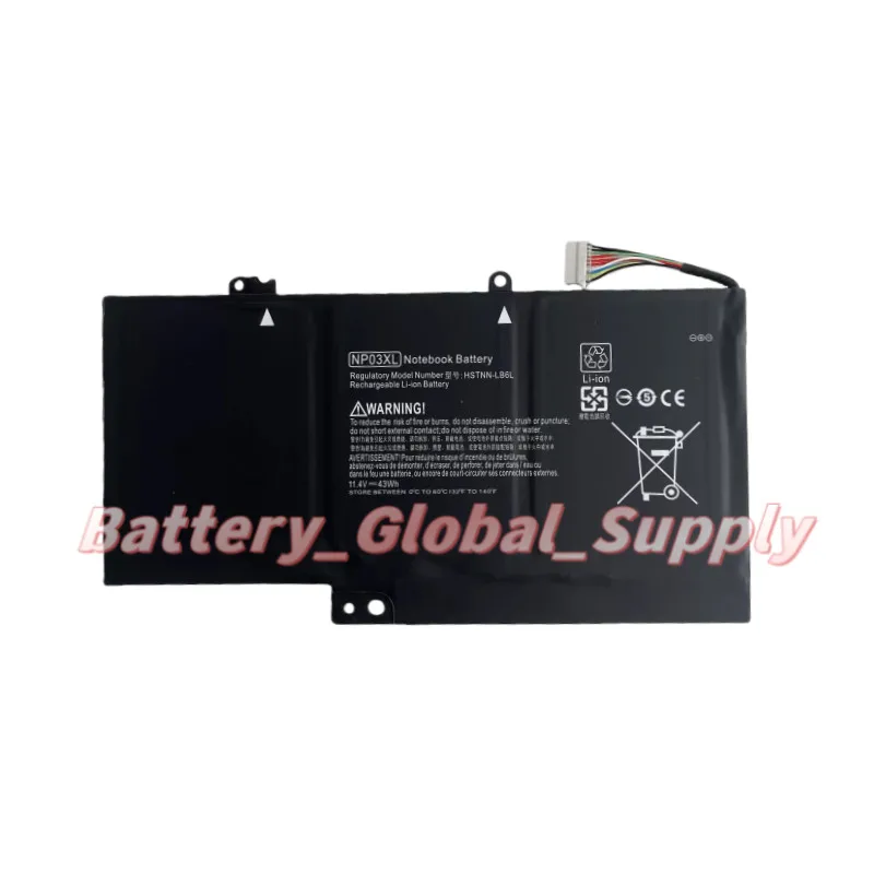 

New NP03XL battery for X360 15-U010DX 15-U111DX X360
