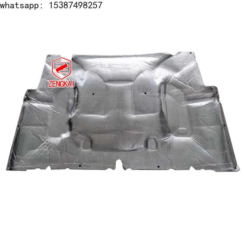 For Applicable JEEP wrangler JL Car Pad Engine Hood Heat Thermal and Sound Insulation Cotton With Flame Retardant Aluminum Foil