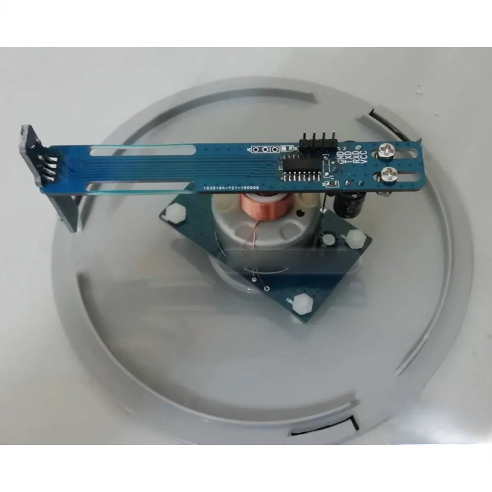 51 Single-chip Rotating LED Display POV Creative DIY Kit Advertising