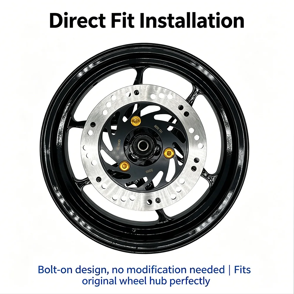 Universal 3 Holes 190mm PCD70mm Front Brake Disc Rotor 3.5mm For Yamaha Aerox50 MBK Nitro50 Aprilia SR50 Scooter Jog Peugeot