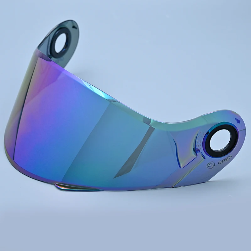 Flip Visor for LS2 FF370 FF394 FF386 Motorcycle Helmet,Lente Antiniebla Colorida, Dual Lens Modular Helmet for FF394 FF386 FF325