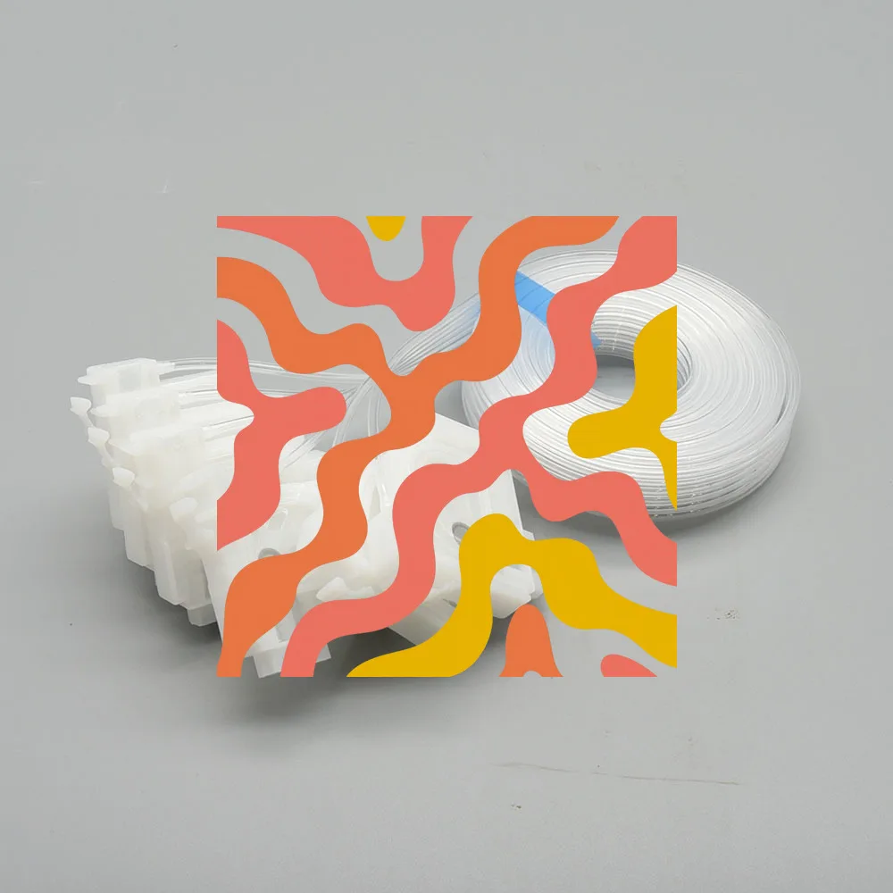 

1 комплект печатающей головки L800 DTF, демпфер чернил для принтера Epson L801 L805 L810 L850 L1800 L1300 L1455 с 2-метровым шлангом для чернил