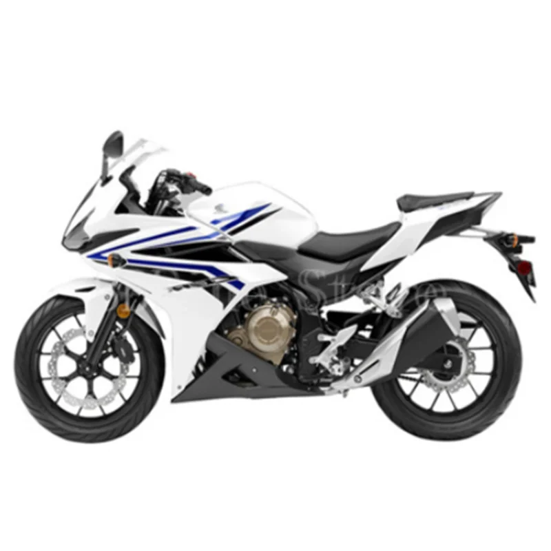 Injection Motorcycle Fairing Kit Suitable for CBR500RR 2016-2018 CBR500 16 17 18 Fairing blue white black CBR500RR 2016 2017