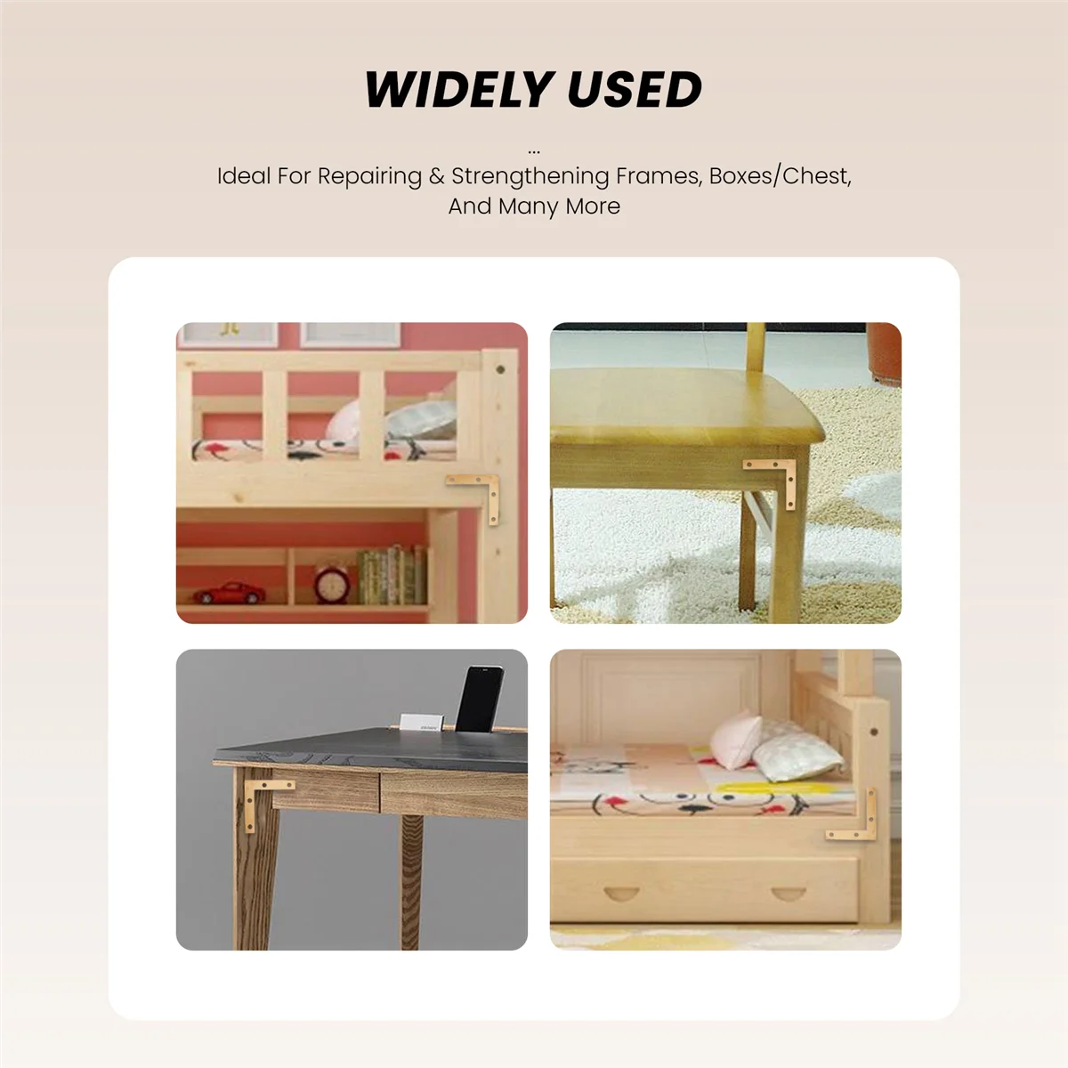 

20 шт. 51 мм плоский угловой правый 90° угловой кронштейн ремонтная пластина крепежная скоба GSY