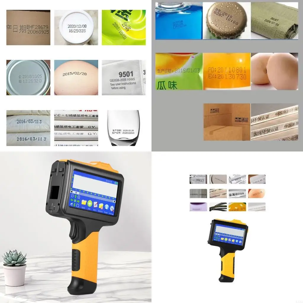 

LXAA Production Date Number Logos Expiry Date Label Plastic Jet Inkjet Printers