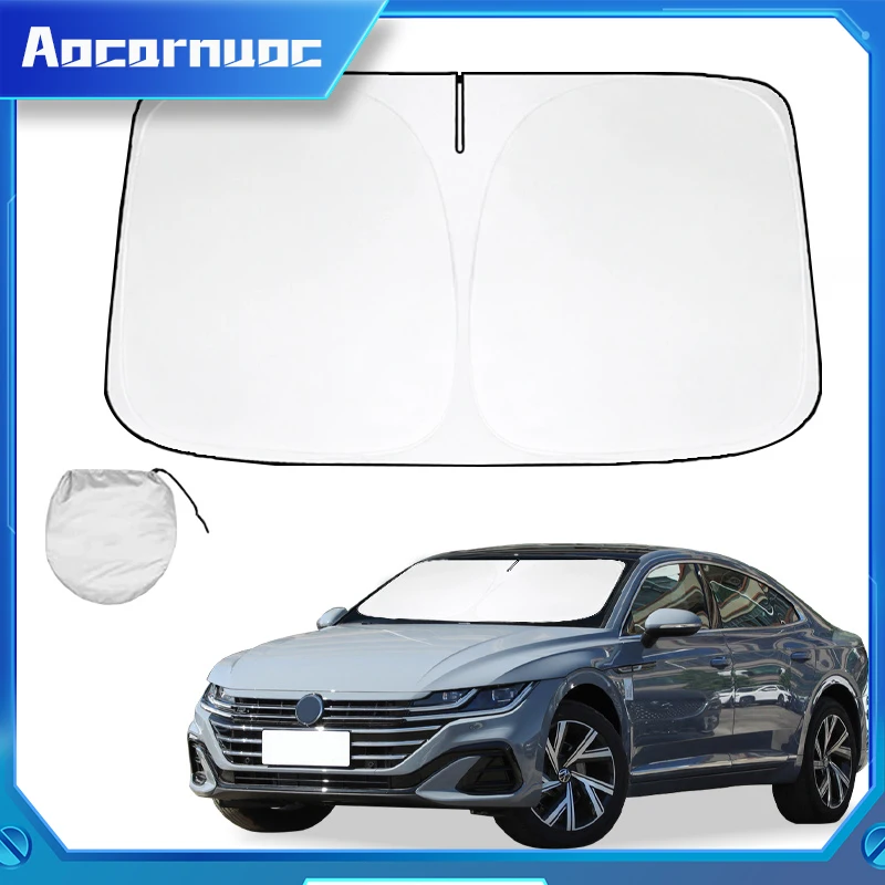 

For Volkswagen VW CC 2009-2017 Car Window Sunshade Cover Sun Shade Windshield Visor Protector Windscreen Styling Accessories