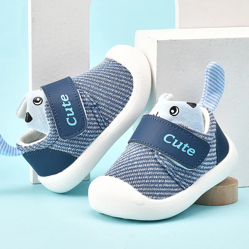 Zapatos de niño pequeño para primavera y otoño, zapatos para bebé de 0 a 2 años, zapatos transpirables de fondo suave