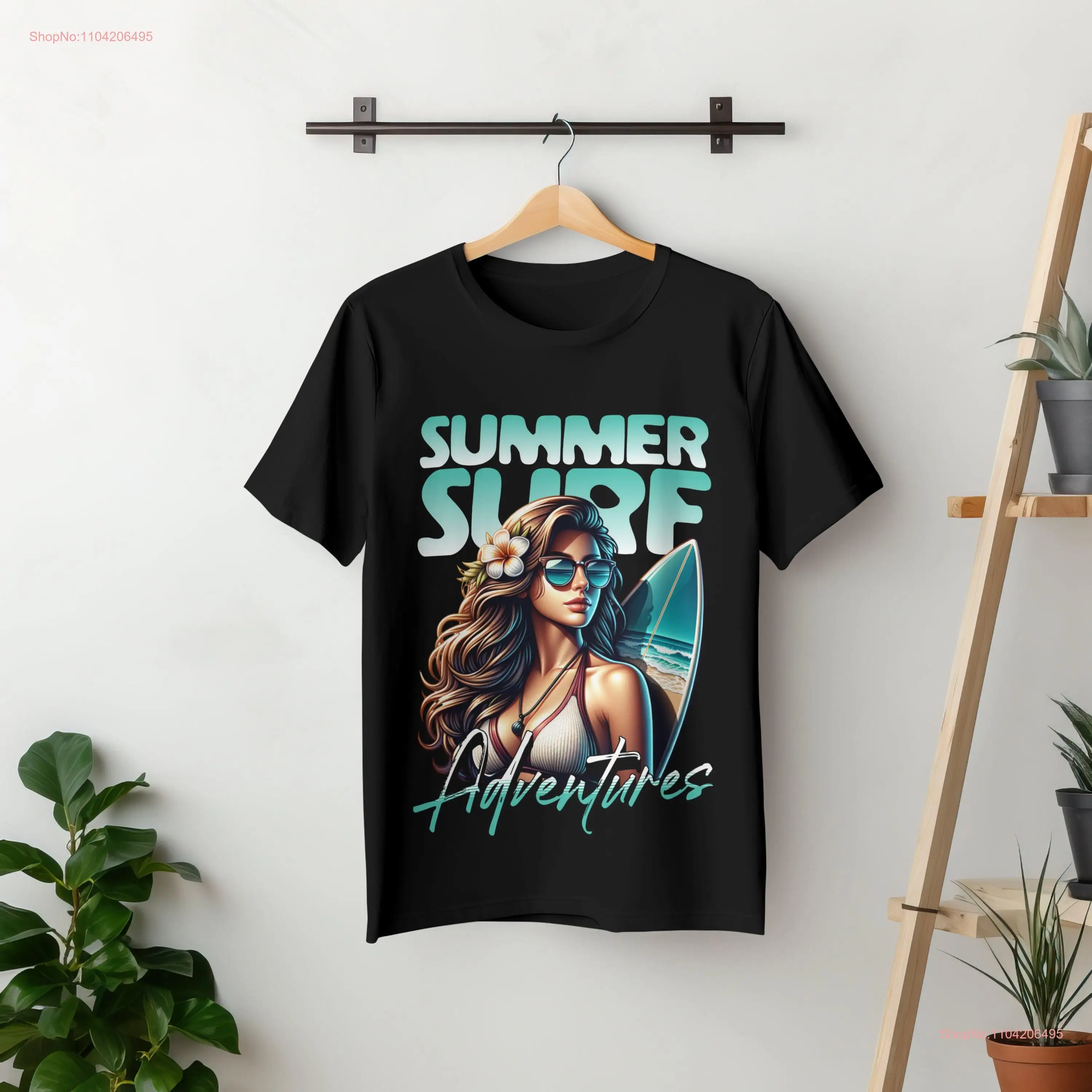 Summer Surf Adventures Vol 2 T shirt Beach Clothes Trendy Vibe  long or short sleeves