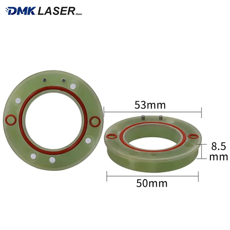 Dne peças de corte a laser entrada de ar saída de ar anel de isolamento anel cerâmico qt cabeça laser 3501 qt90 porca de bloqueio de haste de cobre