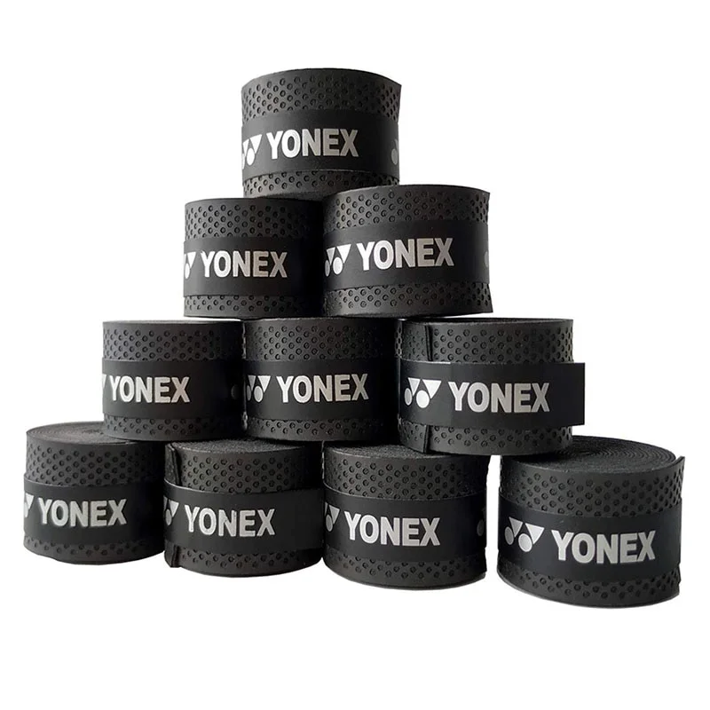 YONEX 10Pcs/Lot Tennis Racket Sweatbands Anti-Slip Breathable Sweat Handlebar Sport Badminton Covered Wire GripSweat Band