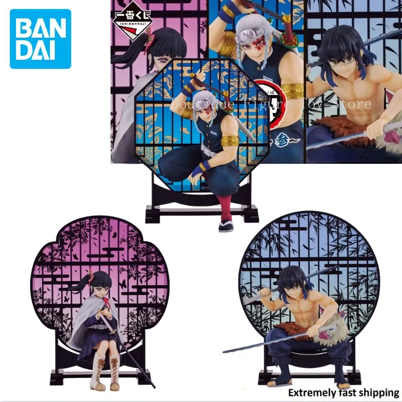 

In Stock Original Demon Slayer Bandai BANPRESTO Ichibankuji The will to kill demons 3 Figure Anime Model Toy Collect Gift