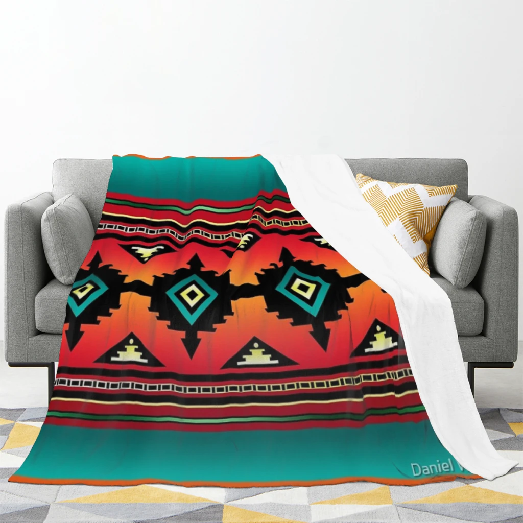 Canyon Navajo  Summer Blanket Thin Blanket Comforter Flannel Soft throw Blankets Warm Home and decoration