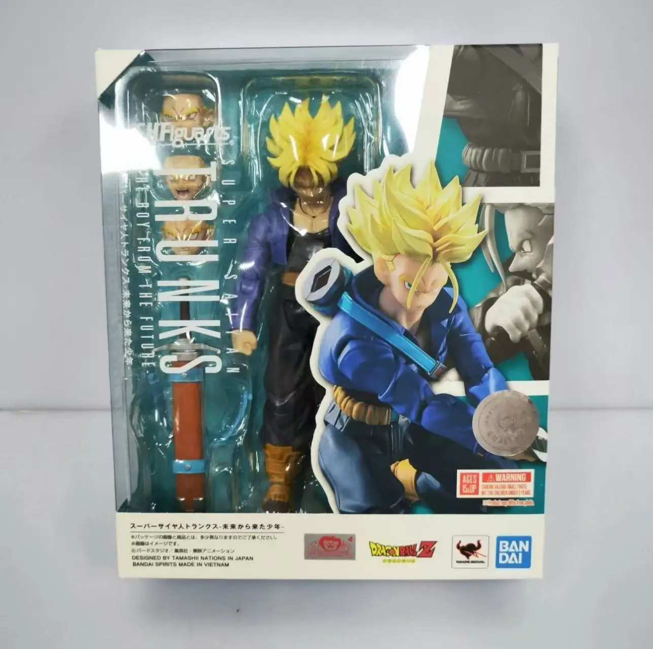 

Bandai Shf Trunks Future Boy Dragon Ball Z Super Saiyan Big Tit