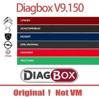 2024 Diagbox V9.150 con software de diagnóstico de grietas funciona con herramienta de programación PP2000 1995-2022 le-xia3 Reinicio de diagnóstico