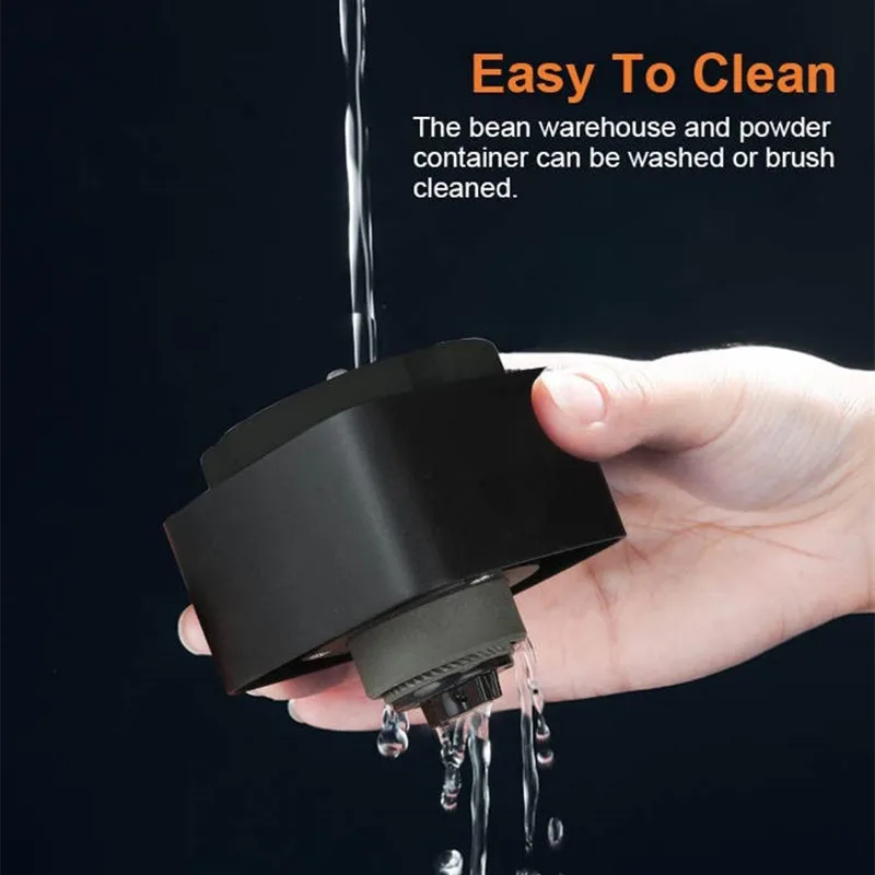 Penggiling Kopi USB Portabel Dapat Diisi Ulang Kafe Otomatis Listrik Biji Kopi Mesin Penggiling Lada untuk Perjalanan Rumah Kopi Mil