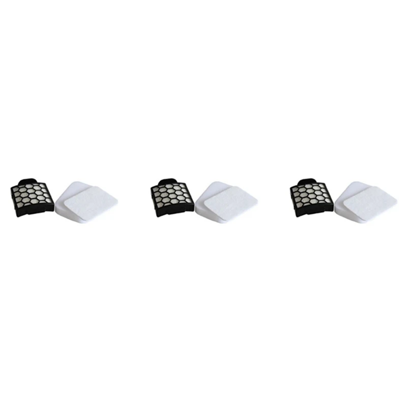 

2025-3Set HEPA Filters Foam Felt Filter For Shark Navigator ZU60 ZU62 ZU62C NV255 Self-Cleaning Brushroll Pet Pro