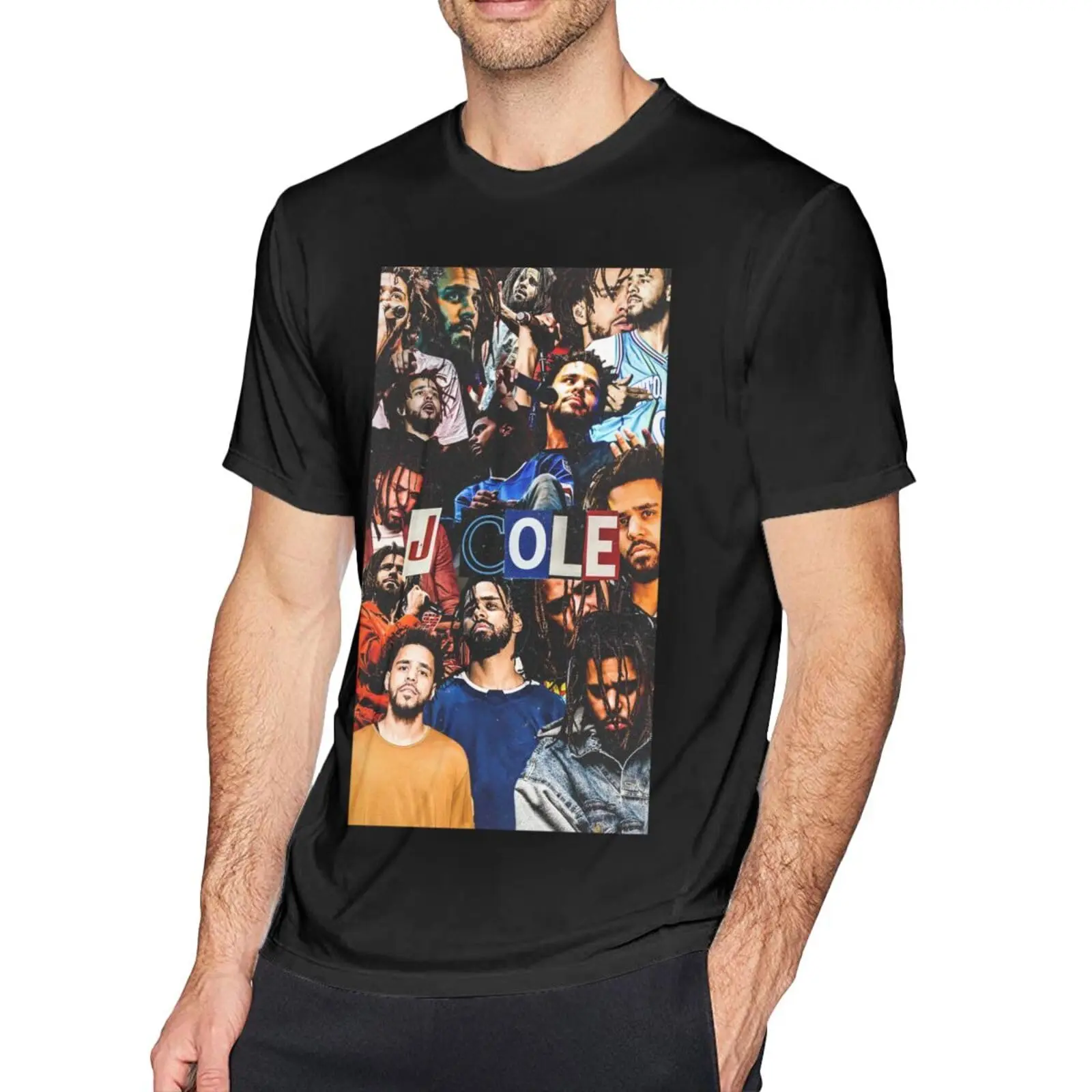 J cole dreamville vintage camiseta j cole rap hip hop j cole merch presente feminino homem unissex camiseta dos homens presentes de grandes dimensões