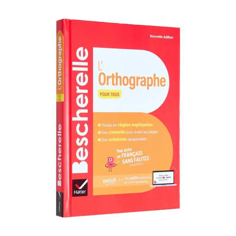 

БЕШЕРЭЛ ЛОРТ-ГОГРАФЕ ТОЧОК НОУФЛЕЛЬНОЕ ИЗДАНИЕ ТОЧЕЧНОЕ ТОЧЕЧНОЕ ТОЧЕЧНОЕ ТОЧЕЧНИК ФРАНКСА SANS FAUTES Serge Kannas 9782401104761