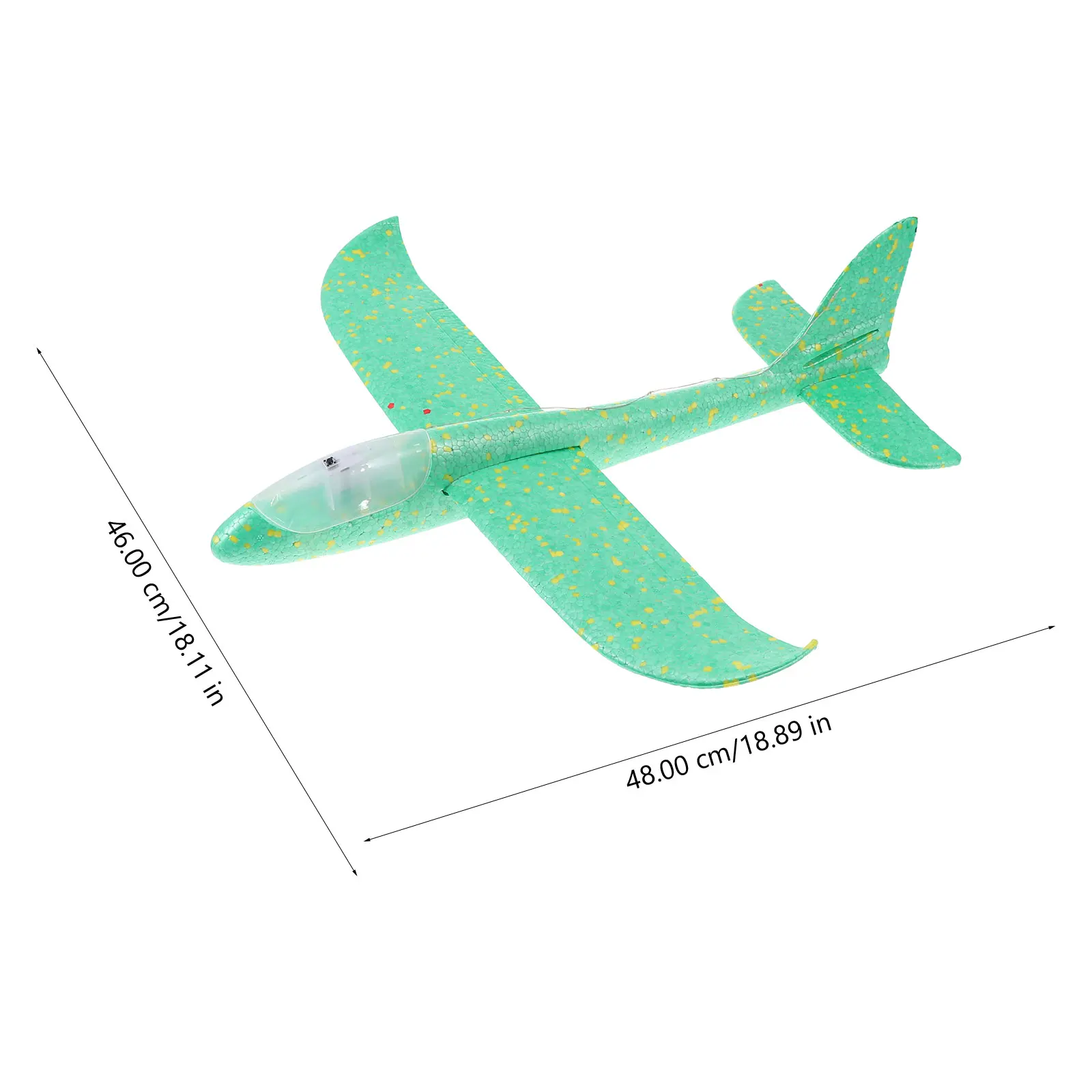 2 個発光飛行機おもちゃ泡楽しいパーティー屋外ゲームギフト男の子のためのプレミアム素材頑丈なプラスチック渦巻く手