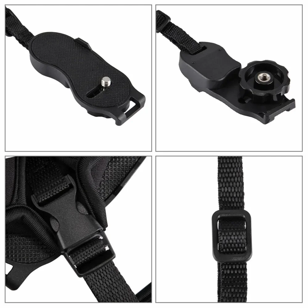 Soft Hand Grip Wrist Strap With Inch Screw Plastic Plate Professional Camera Accessory For SLR/DSLR Camera