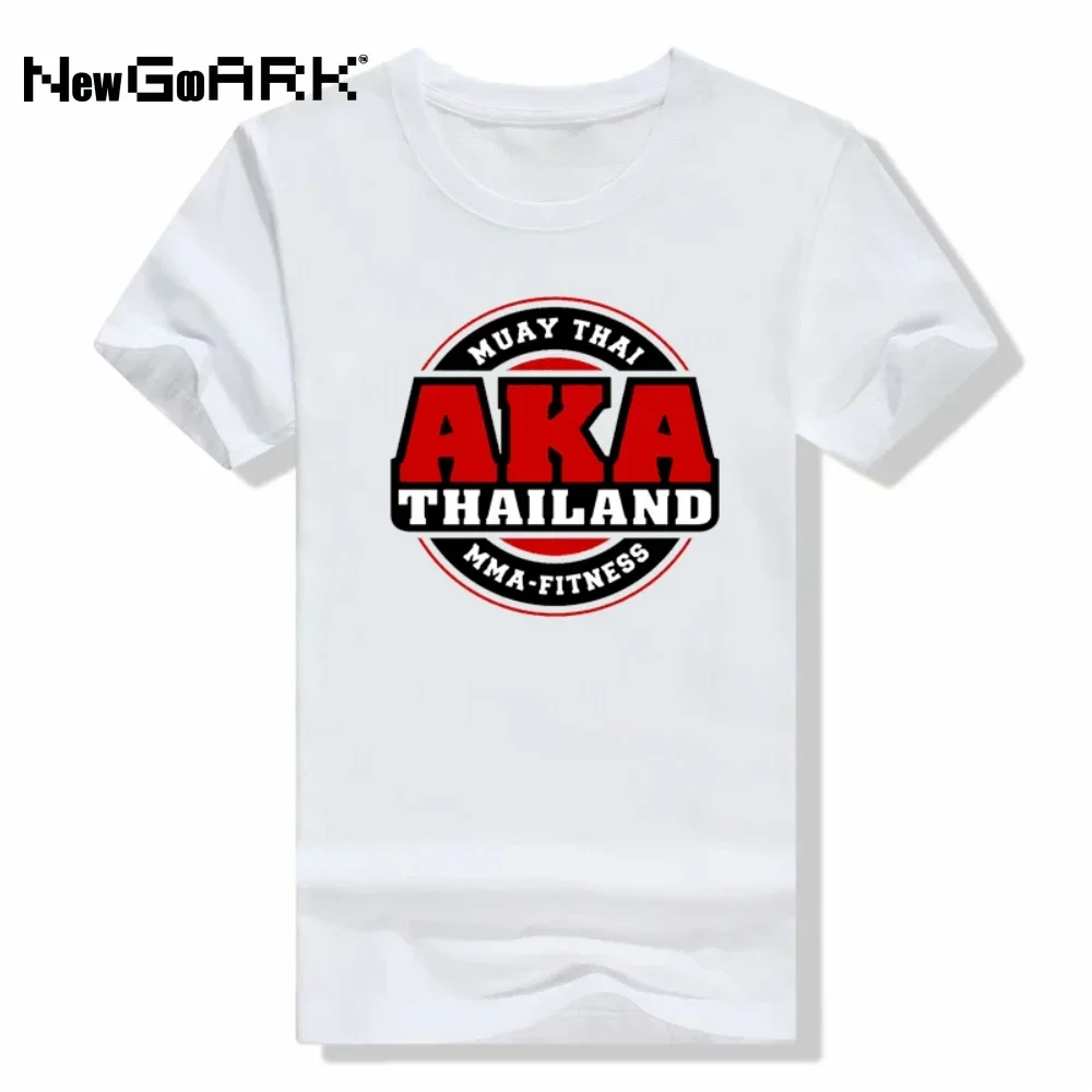 

Aka hailand Gym Logo Muay hai Mma Kick Boxing Men'S - Summer Short Sleeve ops aka unisex o-neck T Shirt