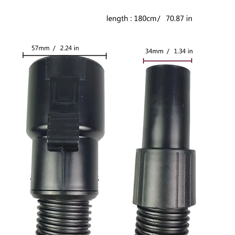 Ống hút bụi mềm Ống mềm thay thế 1,8m Ống hút bụi thay thế