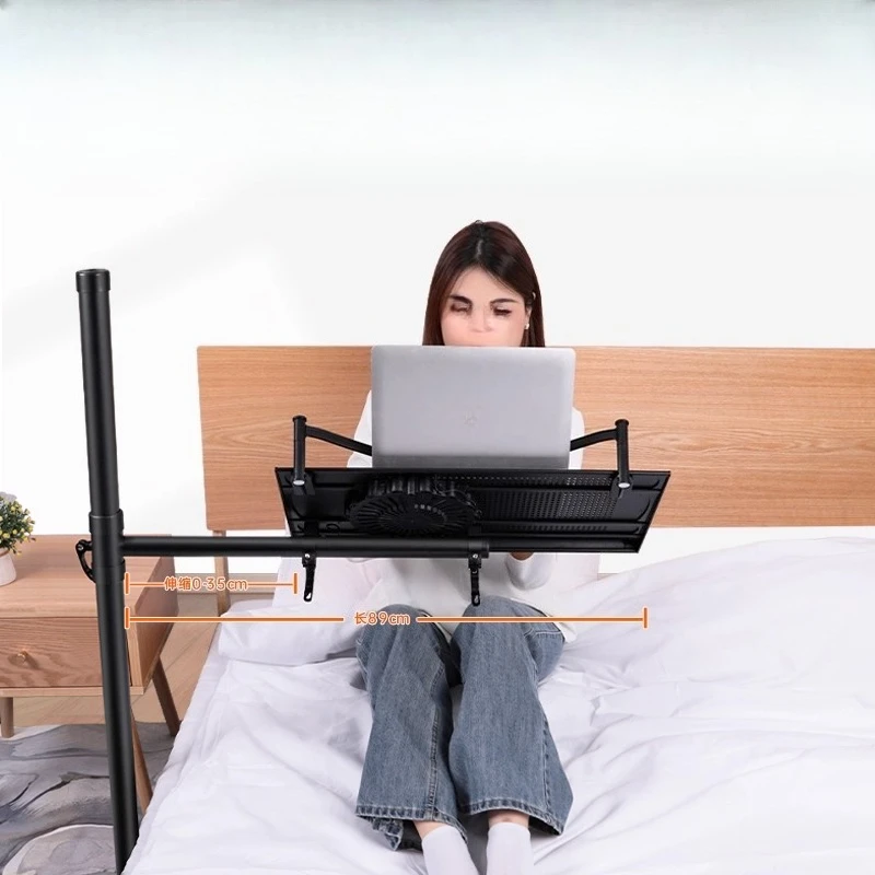 

Bed computer desk notebook lying flat lazy bracket lying down playing aluminum alloy movable lifting reading stand