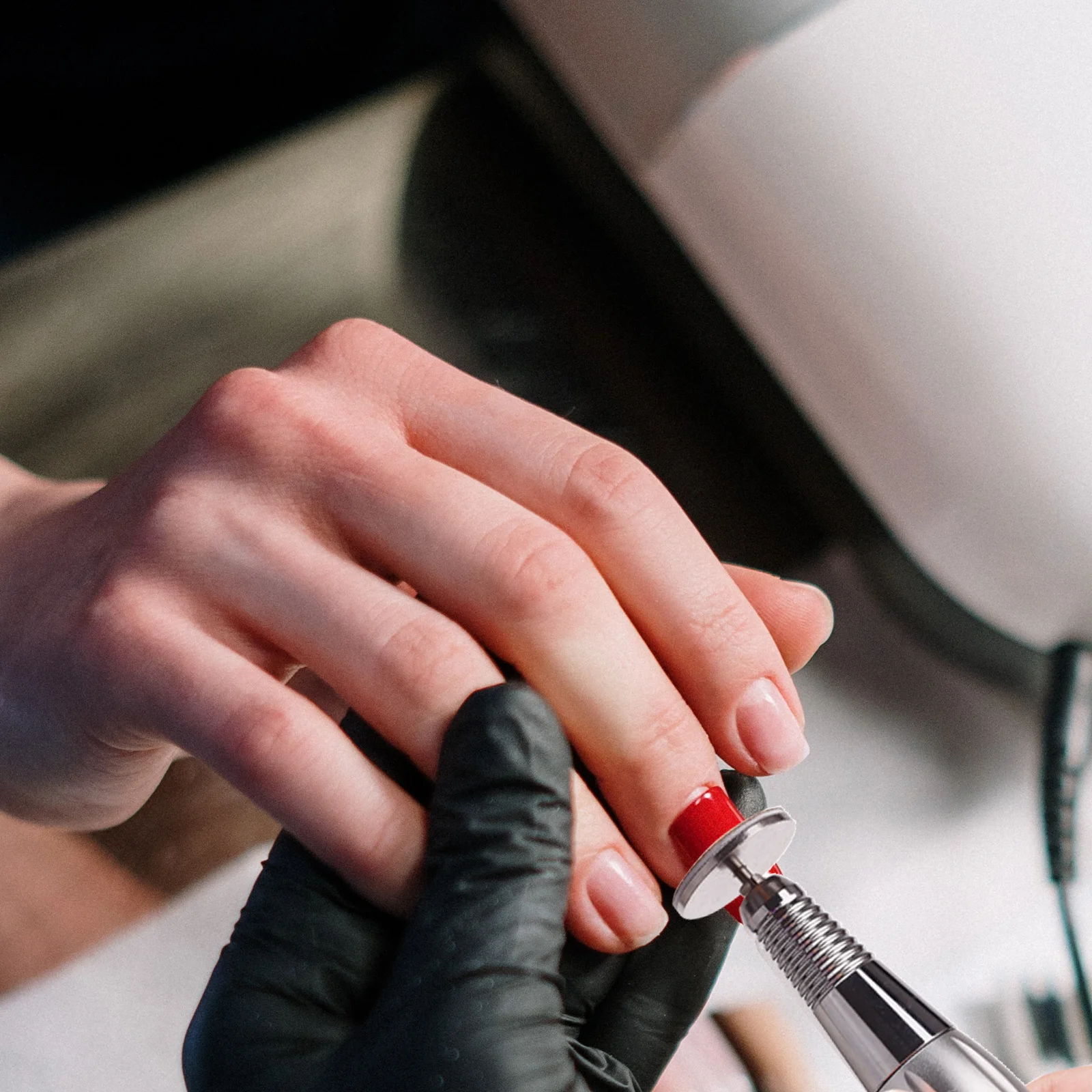 เครื่องขัดเล็บไฟฟ้า 1 ชิ้น แกนลูกปืนแข็งแรง ทนทาน อุปกรณ์ทำเล็บมือและเล็บเท้า กำจัดหนังด้าน