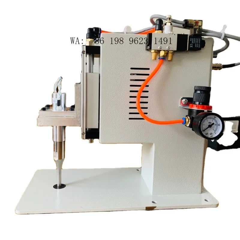High Power Ultrasonic Mask Ear Loop Spot Welding  Automatic High Efficiency N95 Mask Ear Wire Welding Equipment