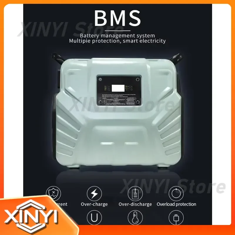 Portable Solar System with Batteries for Home Off-Grid Use Multi-Safety Protection Powered by Batteries