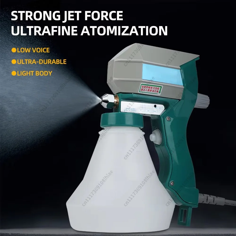 B-1 Portable Electric Spray Gun Industrial High Pressure Water Spray Gun Decontamination Cleaning Spray Gun 220V 40W 1.2L