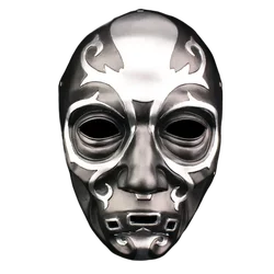 Malfoy Resin Masks Death Eater Mask Cosplay Party Masquerade Halloween Carnival Props Home Wall Decoration Collectibles