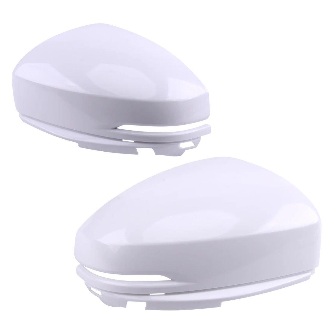 

1Pair Car White ABS Front White Rearview Mirror Cover Cap Fit for Honda Fit Jazz 2014 2015 2016 2017 2018