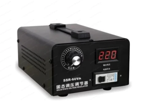 RU 220V Single Phase Solid State Voltage Regulator Electronic Silicon Controlled Voltage Regulator 100A SSR-100A