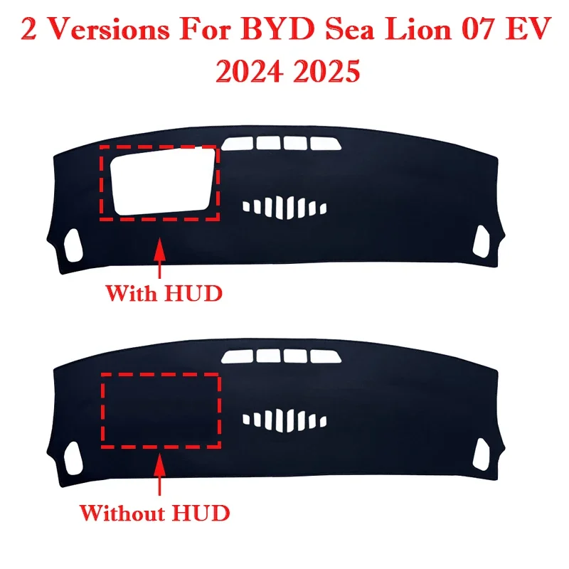 Voor Byd Zeeleeuw 07 Ev 2024 2025 Auto Interieur Accessoires Beschermende Pad Dashboard Hoes Siliconen Antislip Mat Zonnescherm