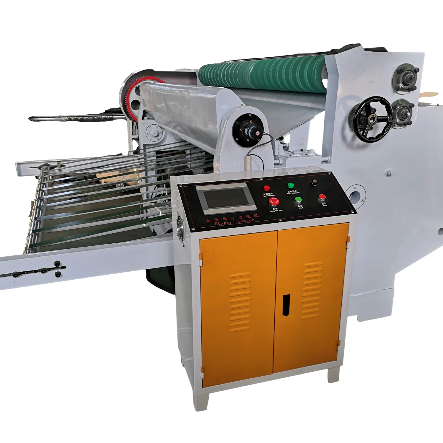 2026OUGUAN NC Sheet Cutting Machine Reel Paper Corrugated Cardboard Roll Nc Sheet Cutter Machine