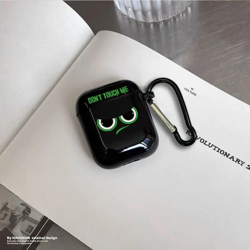 Originality Personality Airpods Case 2nd 3th Pro Bluetooth Headphones 1 pro2 3nd generation Cover Cute Housing Key Ring Soft