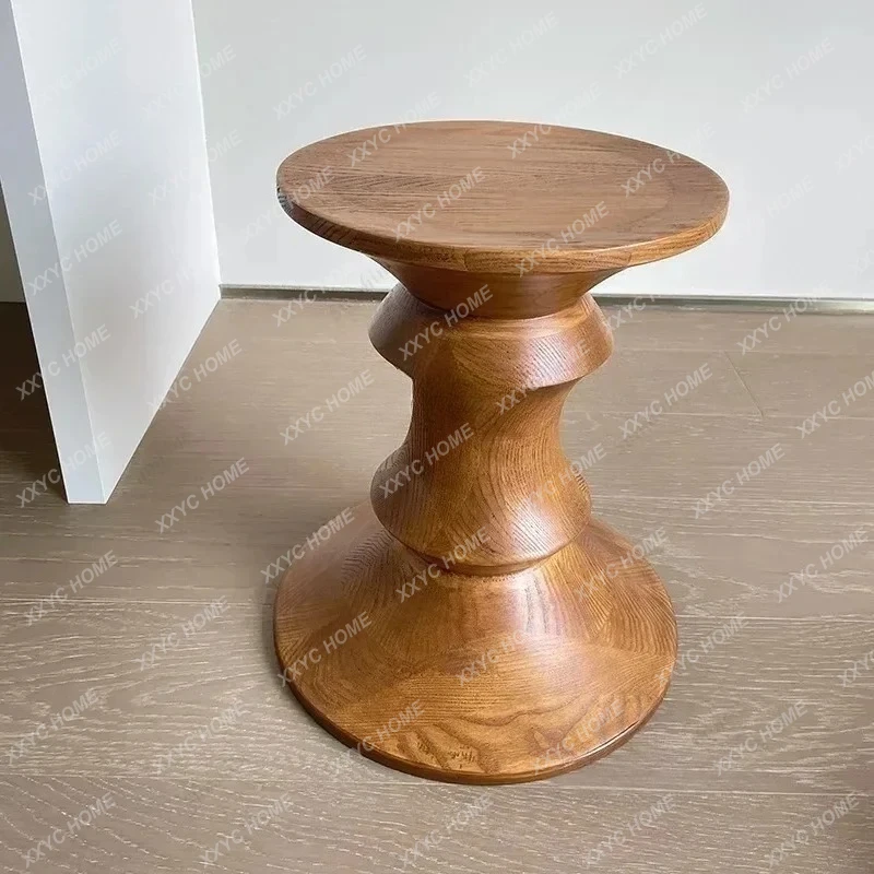 

L Solid Wood Coffee Table Furniture Living Room Sofa Side Tables Bedroom Bedside Table Simple Home Leisure Stool