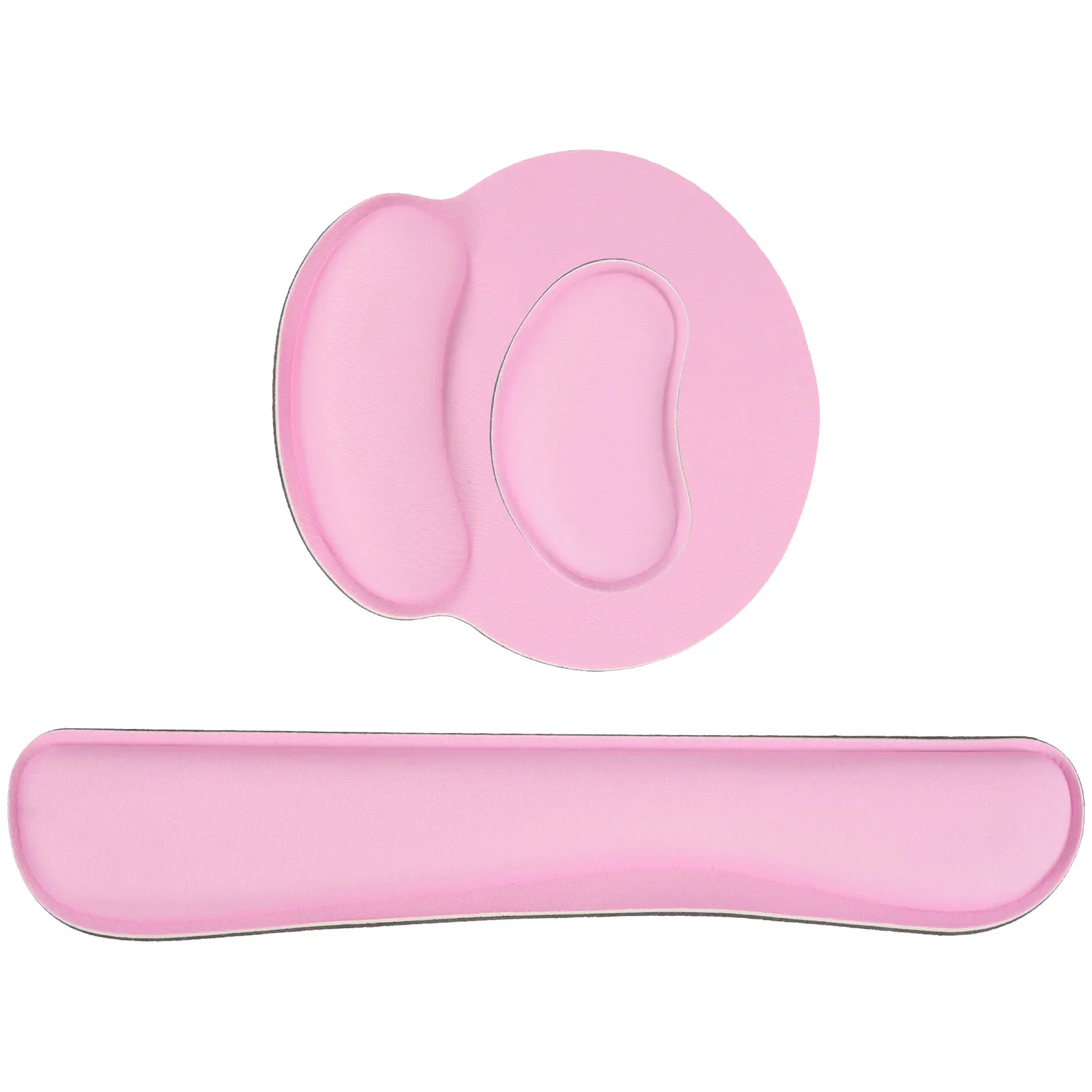 

Three Piece Memory Foam Keyboard Pad Mouse Pad Wrist Support Ergonomic Wrist Support for Typing Gaming Office Accessories